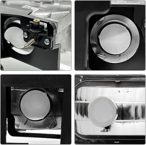 لعام 2007 2008 2009 2008 2010 2012 2013 2014 Sierra Headlight Assembly متوافق مع 07-13 GMC Sierra 1500/07-14 GMC Sierra 2500HD 3500HD Chrome Housing Headlamp استبدال L+R in Saudi Arabia