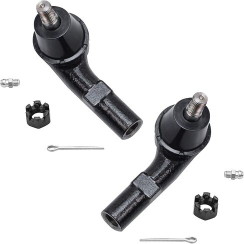Detroit Axle - 2 Front Outer Tie Rods for 1999-2006 Volkswagen Jetta Golf 2000 2001 2002 2003 2004 2005 Outer Tie Rod End Links Replacement in Saudi Arabia