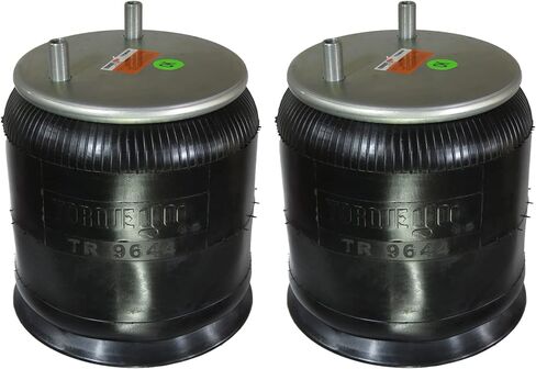 2 pack of TORQUE Trailer Air Spring Bag (Replaces Firestone 9644, W01-358-9644, Hendrickson S-23721, C-23721) (2 x TR9644) in Saudi Arabia