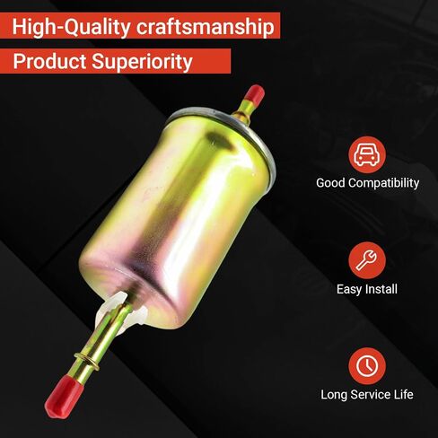 Fuel Filter FG-1114 Compatible with Ford F150 Focus Ranger F250 Super Duty Replaces FG986B 2M5Z-9155-CA PF-2000 G8018 in Saudi Arabia