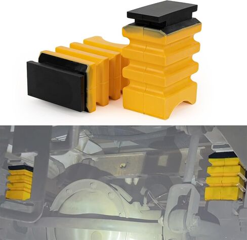 2 PCS SSR-338-54 زنبرك المساعد الخلفي ، PSLER SPANSER HELPER Springs متوافق مع العداء 3500 ، اليسار والأصفر in Saudi Arabia