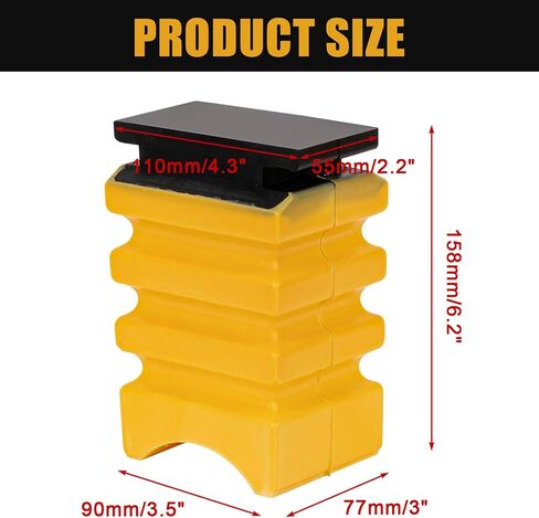 2 PCS SSR-338-54 زنبرك المساعد الخلفي ، PSLER SPANSER HELPER Springs متوافق مع العداء 3500 ، اليسار والأصفر in Saudi Arabia