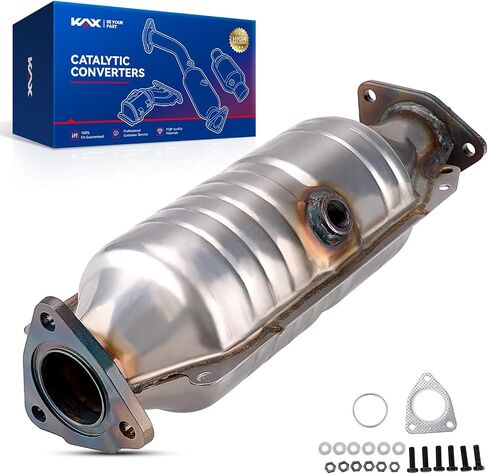 KAX 2 PCS Catalatic Converter Catalytic Converter Fit for 2004-2006 Sienna 3.3L 16392/16393,EPA Certified in Saudi Arabia