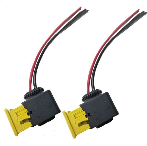4 Pins 2pcs lot Car Waterproof Electrical Connector Plug Connect Harness Plug Socket Wiring Pigtail fits Nitrogen Oxide Sensor NOX Sensor Repair (for Grey Socket, Square 4pins Type) in Kuwait