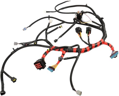 محرك الأسلاك تسخير Auto w/Cali YC3Z12B637EA استبدال 2002-2003 FORD F250 F350 F450 F550 Super Duty Ford رحلة 7.3L Diesel Engine Geluoxi in Kuwait