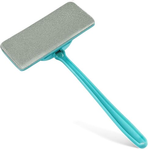 Professional Window Screen Cleaner- Large Brush Face for Door Mesh Cleaning- Detachable Window Screen Cleaning Brush Tool with Wet and Dry Dual-Use -Ultra-Hard ABS Plastic in Saudi Arabia