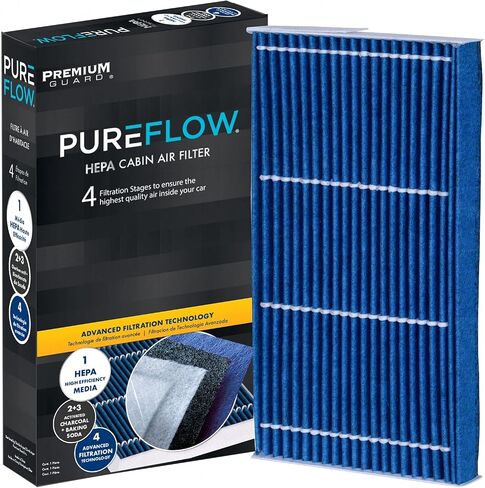 PureFlow HEPA Cabin Air Filter PC4012HX | Fits 2011-2025 Nissan LEAF, 2013-2019 Sentra, 2011-2017 Juke, 2009-2014 Cube in Saudi Arabia