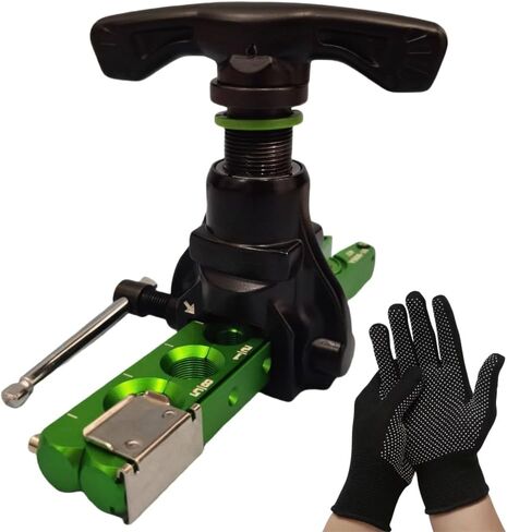 SYLPHID Flaring Tool Kit Pipe Expander Set 1/4" - 3/4" Tubing Pipe Flare Tool for Copper Tube Pipe (5 in 1 kit) in Kuwait