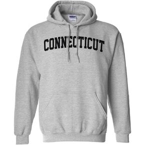 Teesandtankyou Connecticut لطيف الكلية هوديي قميص للجنسين in Kuwait