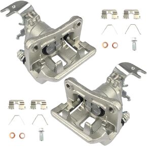 Kusatec 19B3359 19B3358 الفرجار الفرامل القرص الخلفي مع قوسين ملاءمة لـ Acura TSX 2009-2014 Honda Accord 2008-2012 OE 43018TA0A01 ؛ كلا جانب ركاب السائق in Kuwait