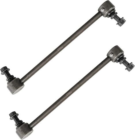 Detroit Axle - Front Struts Sway Bars for 2012-2017 Hyundai Accent Kia Rio 2 Complete Struts w/Coil Springs 2 Front Sway Bar Links 2013 2014 2015 2016 Replacement Ready Struts in Saudi Arabia