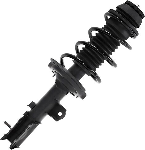 Detroit Axle - Front Struts Sway Bars for 2012-2017 Hyundai Accent Kia Rio 2 Complete Struts w/Coil Springs 2 Front Sway Bar Links 2013 2014 2015 2016 Replacement Ready Struts in Saudi Arabia