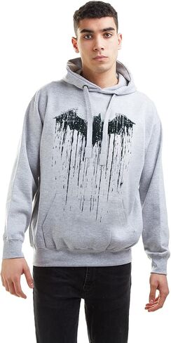 Popfunk Classic Batman Paint Men's Hoodie Sweatshirt in Kuwait