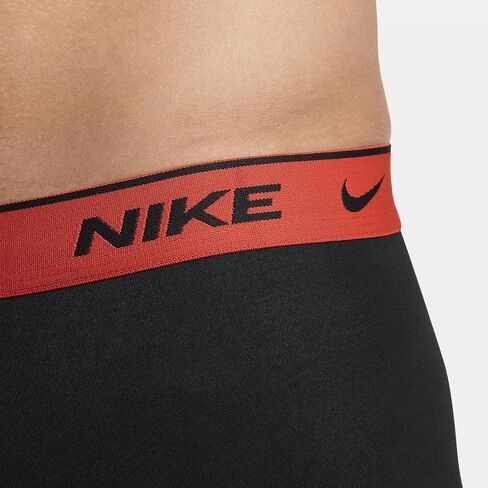 Nike Dri-FIT Essential Cotton Stretch Men's Boxer Briefs (3-Pack) (Black, KE1167-853) Size Large in Saudi Arabia