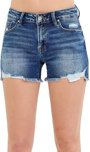 Dreamkue Risen Women's Mid Rise Pikaboo Lining Shorts in Saudi Arabia
