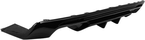 Diffuser الخلفي Ikon Motorsports متوافق مع 2016-2024 Chevy Camaro (باستثناء نموذج ZL1) ، حماية من الجسم السوداء السوداء السوداء PP تجنب ضد الاصطدام in Saudi Arabia