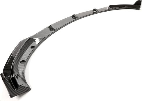 HECASA 3-Piece Front Bumper Lip Compatible with 2017-2023 Tesla Model 3 Splitter Trim Protection Under Chin Spoiler Splitter PP Plastic Carbon Fiber Color in Saudi Arabia