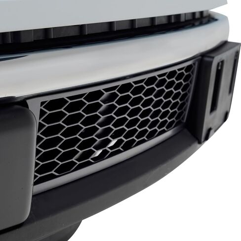 متوافق مع Ford F-150 2009-2014 Lower Pumper ABS HoneyComb Mesh Grille Grille Insert Charcoal Gray in Saudi Arabia