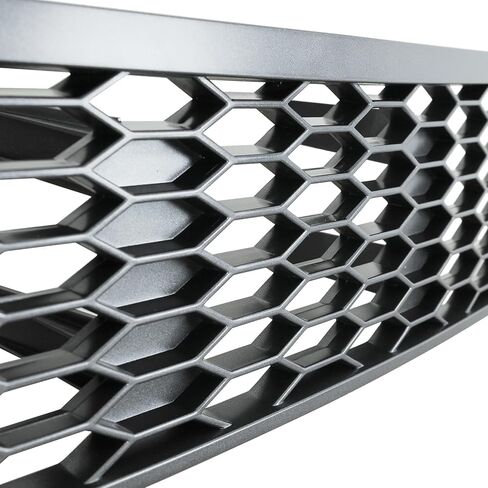 متوافق مع Ford F-150 2009-2014 Lower Pumper ABS HoneyComb Mesh Grille Grille Insert Charcoal Gray in Saudi Arabia