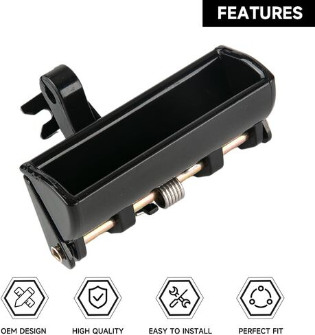 Tailgate Rear Trunk Hatch Lock Handle Assembly - Compatible for Honda Fit 2007-2020 - Replace Part 74810-S6A-003 in Saudi Arabia