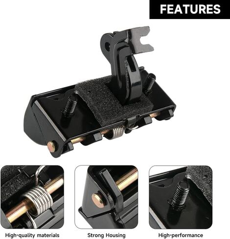 Tailgate Rear Trunk Hatch Lock Handle Assembly - Compatible for Honda Fit 2007-2020 - Replace Part 74810-S6A-003 in Saudi Arabia