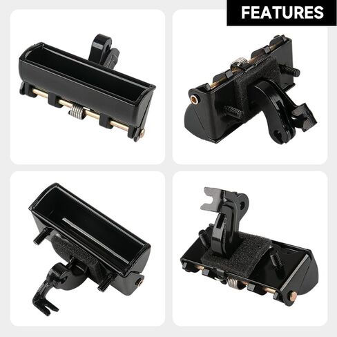 Tailgate Rear Trunk Hatch Lock Handle Assembly - Compatible for Honda Fit 2007-2020 - Replace Part 74810-S6A-003 in Saudi Arabia