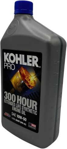 أربعة حزمة متوافقة مع Kohler Pro SAE 10W-50 Lifed Life Life Engine Oil in Saudi Arabia