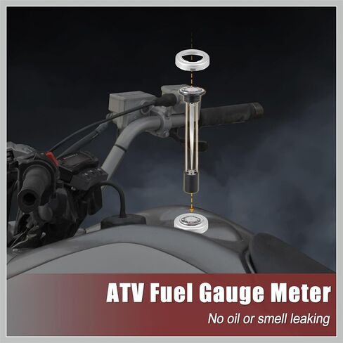ATV Fuel Gas Tank Level Gauge Meter with Cap for Kawasaki Bayou 220 250 for Kawasaki Prairie 300 400 KVF 52005-0735 52005-1121 Gas Tank Gauge Fuel Float Gauge Replacement Car Parts in Saudi Arabia