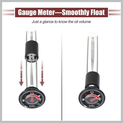ATV Fuel Gas Tank Level Gauge Meter with Cap for Kawasaki Bayou 220 250 for Kawasaki Prairie 300 400 KVF 52005-0735 52005-1121 Gas Tank Gauge Fuel Float Gauge Replacement Car Parts in Saudi Arabia