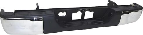 Rear Step Bumper Assembly For 2014 2015 2016 2017 2018 2019 2020 2021 Toyota Tundra SR5 1794 Limited Platinum Crew Extended Chrome W/O Park Hole in Saudi Arabia