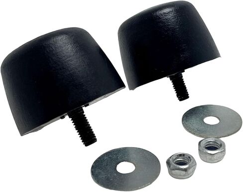 2pcs أسود المطاط المطاط الوفير وسادة غطاء محرك السيارة توقف kj71051bk متوافق مع 1987-2017 Wrangler 2018 Wrangler JK in Saudi Arabia