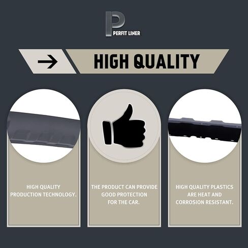 Perfit Liner الأمامية الوفير الأمامي السفلي انحراف الهواء ث/ثقوب مصباح الضباب و/ثقوب ربط السحب متوافقة مع 2003 2004 2005 2006 2007 Chevy Silverado Classic 1500 2500 3500 HD 15199824 GM1092173 in Kuwait