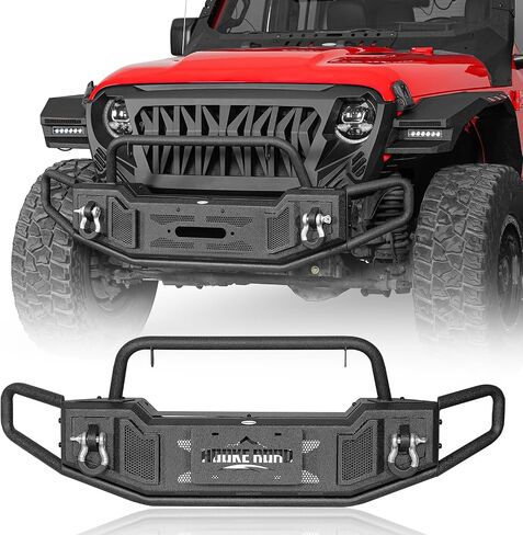 HOOKE ROAD JL أنبوبي خلفي المصد الخلفي لعام 2018-2025 JEEP WRANGLER JL & UNLIMITED 2/4 DOOR in Saudi Arabia