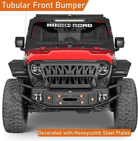 HOOKE ROAD JL أنبوبي خلفي المصد الخلفي لعام 2018-2025 JEEP WRANGLER JL & UNLIMITED 2/4 DOOR in Saudi Arabia