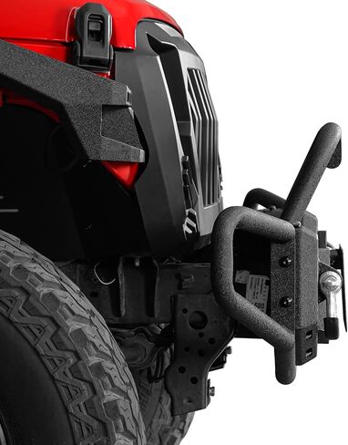 HOOKE ROAD JL أنبوبي خلفي المصد الخلفي لعام 2018-2025 JEEP WRANGLER JL & UNLIMITED 2/4 DOOR in Saudi Arabia