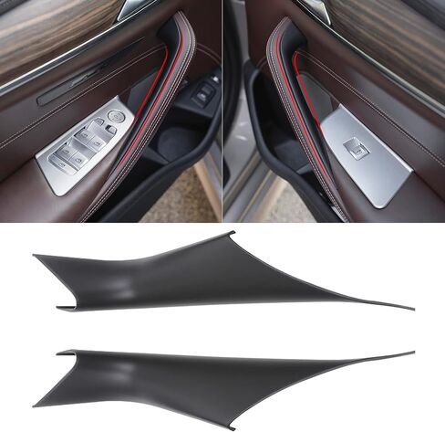 Jaronx Compatible with BMW 5 Series G30 G31 Door Handle Covers 2017-2022, 2PCS Interior Door Pull Handle Covers Compatible with BMW G30/G31/F90 M5 518d,520d,520i,525d,530d,530e,530i,540dX,540i,M550dX in Saudi Arabia