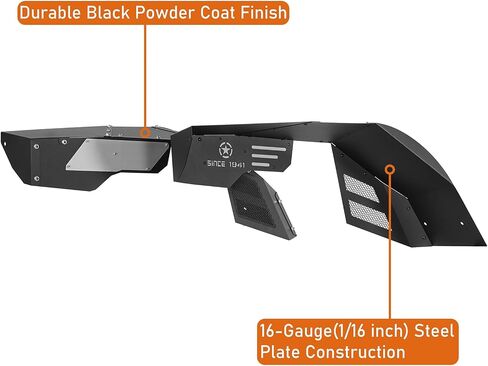 U-Box Wrangler TJ Steel Beath Fender Fender Liners Wheel Well Guards متوافق مع Jeep Wrangler TJ & Unlimited 1997-2006 in Saudi Arabia
