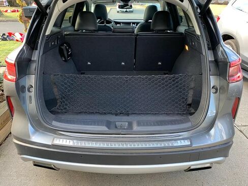 شبكة شحن منظم الجذع الخلفي لـ Infiniti QX50 2019-2025 - شبكة شحن على طراز المغلف لسيارات الدفع الرباعي - Mesh Mesh Trunct Trunk Carrier Carrier Carrier - متوافقة مع QX50 in Saudi Arabia