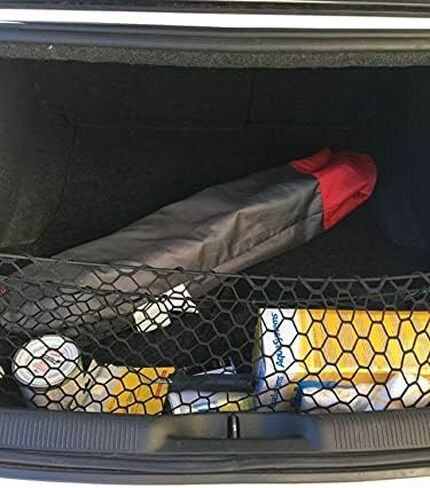 منظم Trunk لـ Chrysler 300 2011-2019-منظم جذع السيارات-شبكة الشحن لسيارات السيدان-Nylon Mesh Netting-متوافق مع Chrysler 300 2011-2019 in Saudi Arabia