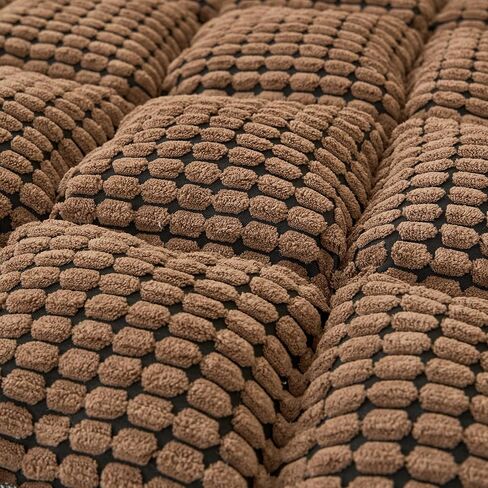 Couch Covers for Dogs Washable,Thick Sofa Pads,Checkered Couch Cover Sofa Protector, Anti-Slip Fun Fuzzy Pet Friendly Sofa Cover, Dog Bed Mat for Couch,(Dark Grey,27.5x59 inch) in Kuwait