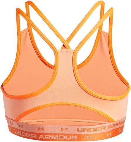 Under Armour Girls HeatGear Mid Impact Sports Bra in Saudi Arabia