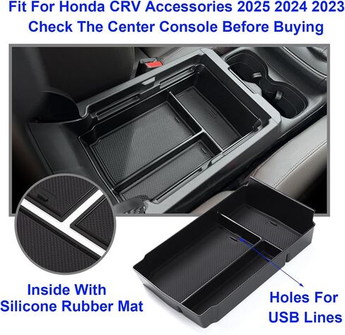 حامل الكأس إدراج مركز وحدة التحكم في مركز التعليمي 4pcs ملائمة لإكسسوارات Honda CRV 2025 2024 2023 CR-V LX ، EX ، EX-L ، Sport ، Sport-L Hybrid ، Sport Touring Hybrid Insivories in Kuwait