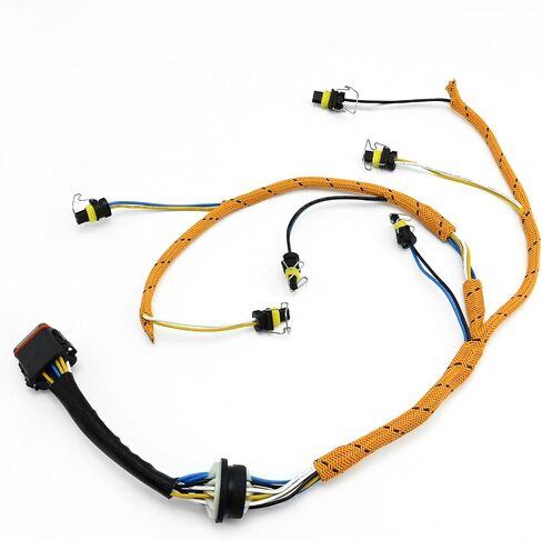 222-5917 Fuel Injector Wiring Harness Replacement for Caterpillar CAT C7 E325D E324D E329D, Replaces 2225917 in Saudi Arabia
