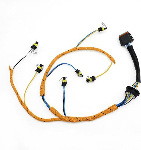 222-5917 Fuel Injector Wiring Harness Replacement for Caterpillar CAT C7 E325D E324D E329D, Replaces 2225917 in Saudi Arabia