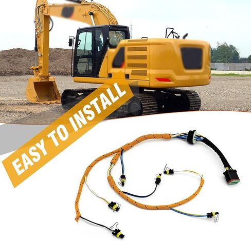 222-5917 Fuel Injector Wiring Harness Replacement for Caterpillar CAT C7 E325D E324D E329D, Replaces 2225917 in Saudi Arabia