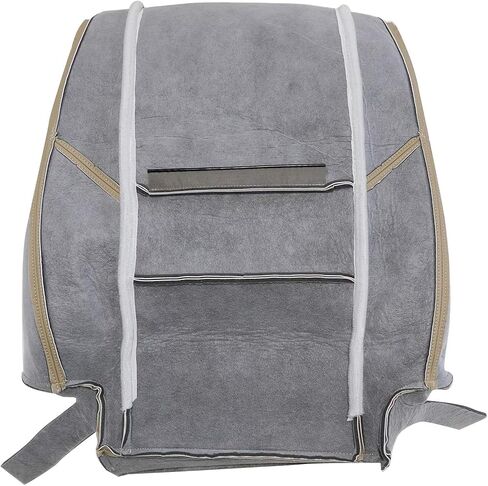 NLQR Front Driver and Passenger Side Bottom and Top Back Replacement Seat Covers Microfiber Leather Gray Compatible with Toyota Sequoia Tundra 2000 2001 2002 2003 2004 2005 2006 in Saudi Arabia
