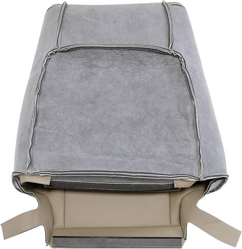 NLQR Front Driver and Passenger Side Bottom and Top Back Replacement Seat Covers Microfiber Leather Gray Compatible with Toyota Sequoia Tundra 2000 2001 2002 2003 2004 2005 2006 in Saudi Arabia