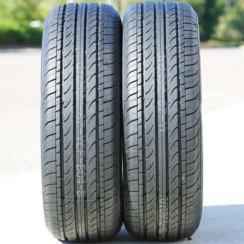 Aggressor ZP01 All-Season Passenger Car Touring Radial Tire-205/70R14 205/70/14 205/70-14 95T Load Range SL 4-Ply Black Side Wall UTQG 500AA in Saudi Arabia