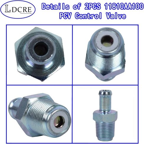 2PCS 11810AA100 PCV Control Valve, Replacement for Subaru Legacy Outback 3.0 & 3.6L Forester Impreza Tribeca,PCV Valve Replace 11810AA100 in Saudi Arabia