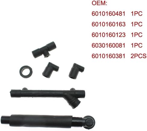 غطاء رأس خرطوم التهوية غطاء رأس أسطوانة لـ Mercedes-Benz W124 S124 W201 W202 W210 W460 W461 6010160381 6030160081 in Saudi Arabia